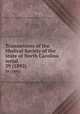 Transactions of the Medical Society of the State of North Carolina serial. 39 (1892), Medical Society of the State of North Carolina. Annual Session 