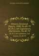 Ontario Sessional Papers, 1888, No.40-70. 20, Pt.5, 6th Legislature, 2nd Session, No.40-70, Ontario. Legislative Assembly 