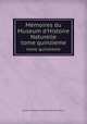Mmoires du Museum d`Histoire Naturelle. tome quinzieme, 