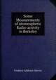 Some Measurements of Atomospheric Radio-activity in Berkeley, Frederic Addison Harvey 