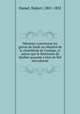 Memoire concernant les greves de Sault-au-Matelot de la chatellenie de Coulnge, et autres que le Seminaire de Quebec possede a titre de fief microforme, Hamel, Hubert, 1801-1832 