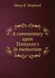A commentary upon Tennyson