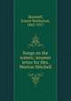 Songs on the waters; steamer letter for Mrs. Morton Mitchell, Shurtleff, Ernest Warburton, 1862-1917 