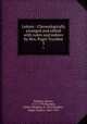 Letters : Chronologically arranged and edited with notes and indices by Mrs. Paget Toynbee. 3, Walpole, Horace, 1717-1797,Toynbee, Helen (Wrigley), d. 1910,Toynbee, Paget Jackson, 1855-1932 