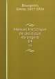Manuel historique de politique trangre. 04, Bourgeois, Emile, 1857-1934 