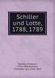 Schiller und Lotte, 1788, 1789, Schiller, Friedrich, 1759-1805,Schiller, Charlotte von, 1766-1826 