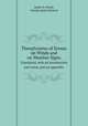 Theophrastus of Eresus on Winds and on Weather Signs. Translated, with an introduction and notes, and an appendix, Theophrastus, James G. Wood, George James Symons 