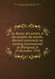 La Russie des soviets et des peuples du monde; discours prononces au meeting international de Petrograd, le 19 decembre 1918, Communist International. Congress (2nd : 1920 : Leningrad, R.S.F.S.R., and Moscow, R.S.F.S.R.) 