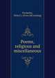 Poems, religious and miscellaneous, Parmelee, Helen L. [from old catalog] 