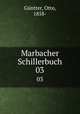 Marbacher Schillerbuch. 03, Otto Guntter 