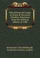 Descrittione del regno di Scotia di Petruccio Ubaldini. Reprinted from the Antwerp edition of 1688, Bannatyne Club (Edinburgh, Scotland),Coventry, Andrew 