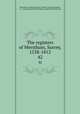 The registers of Merstham, Surrey, 1538-1812.. 42, Merstham, England (Parish),Fisher, Thomas,Pearman, A. J. (Augustus John),Woodhouse, Reginald Illingworth 
