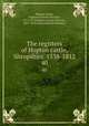 The registers of Hopton castle, Shropshire. 1538-1812.. 40, Hopton Castle, England (Parish),Fletcher, W. G. D. (William George Dimock), 1851-1935,Elton, Edward Daubeny 