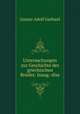 Untersuchungen zur Geschichte des griechischen Briefes: Inaug.-diss, Gustav Adolf Gerhard 