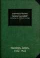 A dictionary of the Bible; dealing with its language, literature, and contents, including the Biblical theology. 3, Hastings, James, 1852-1922 