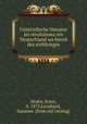 Unterirdische literatur im revolutiona?ren Deutschland wa?hrend des weltkrieges, Drahn, Ernst, b. 1873,Leonhard, Susanne. [from old catalog] 