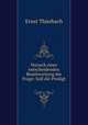 Versuch einer entscheidenden Beantwortung der Frage: Soll die Predigt ., Ernst Thierbach 