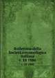 Bollettino della Societ entomologica italiana. v. 18 1886, Societa entomologica italiana 