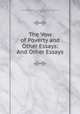 The Vow of Poverty and Other Essays: And Other Essays, Julia Wharton Lewis Campbell Ver Planck Keightley, Jasper Niemand 