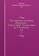 The registers of Harley, Shropshire : 1745-6-1812 ; Transcribed by T. R. Horton. 23, Harley, England (Parish),Horton, T. R 