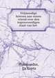 Vrijmoedige brieven aan eenen vriend over den tegenwoordigen staat van het ., Philopaedus, Da Costa 