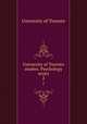 University of Toronto studies. Psychology series. 2, University of Toronto 