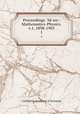 Proceedings. 3d ser.: Mathematics-Physics. v.1, 1898-1903. 1, California Academy of Sciences 