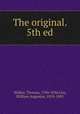 The original. 5th ed., Walker, Thomas, 1784-1836,Guy, William Augustus, 1810-1885 