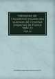 Mmoires de l`Acadmie (royale) des sciences de l`Institut (imperial) de France. TOM 23, 