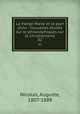 La Vierge Marie et le plan divin : nouvelles tudes sur le philosophiques sur le christianisme. 02, Nicolas, Auguste, 1807-1888 