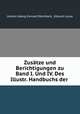 Zusatze und Berichtigungen zu Band I. Und IV. Des Illustr. Handbuchs der ., Johann Georg Conrad Oberdieck, Eduard Lucas 