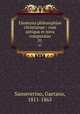 Elementa philosophiae christianae : cum antiqua et nova comparatae. 01, Sanseverino, Gaetano, 1811-1865 