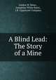 A Blind Lead: The Story of a Mine, Lindon W. Bates , Josephine White Bates , J.B. Lippincott Company 