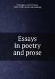 Essays in poetry and prose, Flanagan, Lewis C[ass], 1850-1900. [from old catalog] 