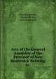 Acts of the General Assembly of the Province of New Brunswick Relating to ., New Brunswick , Charles R. Ray, New Brunswick 