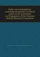 Radio wave propagation; consolidated summary technical report of the Committee on Propagation of the National Defense Research Committee, United States. Office of Scientific Research and Development. National Defense Research Committee 