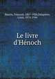 Le livre d`Hnoch, 