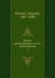 tudes philosophiques sur le christianisme. 1, Nicolas, Auguste, 1807-1888 