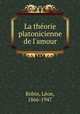 La theorie platonicienne de l