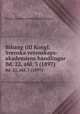 Bihang till Kongl. Svenska vetenskaps-akademiens handlingar. Bd. 22, afd. 3 (1897), Kungl. Svenska vetenskapsakademien 
