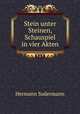 Stein unter Steinen, Schauspiel in vier Akten, Sudermann Hermann 