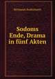 Sodoms Ende, Drama in funf Akten, Sudermann Hermann 