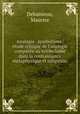 Analogie & symbolisme; etude critique de l