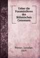 Ueber die Foraminiferen des Bohmischen Cenomans, Perner, Jaroslav, 1869- 