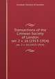 Transactions of the Linnean Society of London. ser. 2 v. 16 (1913-1914), Linnean Society of London 