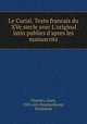 Le Curial. Texte francais du XVe siecle avec L