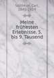 Meine frhesten Erlebnisse, Spitteler, Carl, 1845-1924 