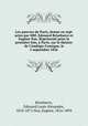 Les pauvres de Paris, drame en sept actes par MM. Edouard Brisebarre et Eugene Nus. Represente pour la premiere fois, a Paris, sur le theatre de l