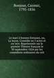 Le mari a bonnes fortunes, ou, La lecon. Comedie en 5 actes et en vers. Representee sur le premier Theatre francais le 30 septembre 1824 par les comediens ordinaires du roit, Bonjour, Casimir, 1795-1856 