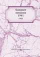 Summer sessions. 1941, Indiana State Teachers College (Indiana, Pa.) 